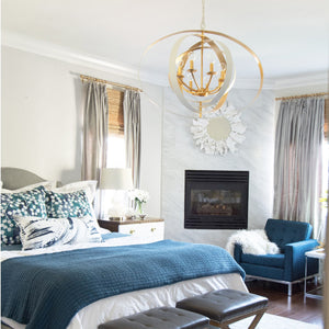 Lana 36'' Eight Light Chandelier, Matte White / Antique Gold Alt 5.jpg