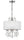 Ophelia 14'' Three Light Mini Chandelier, Chrome Clear Hand Cut Crystal - Main Product Image.jpg