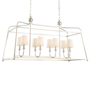 Sylvain 18'' Eight Light Chandelier, Polished Nickel - Main Product Image.jpg