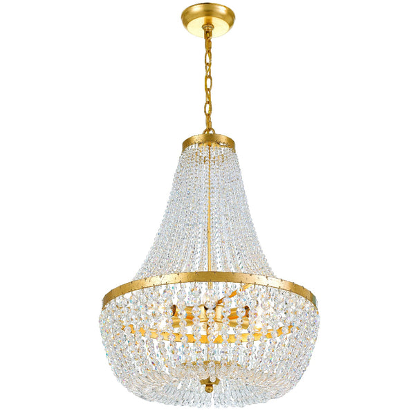 Kylie 18.75'' Six Light Chandelier, Antique Gold - Alternate Product Image 1.jpg