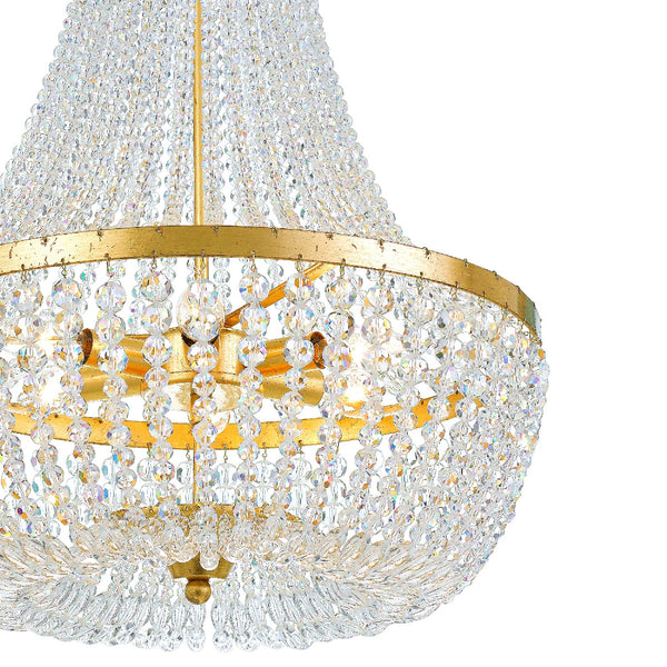Kylie 18.75'' Six Light Chandelier, Antique Gold - Alternate Product Image 2.jpg