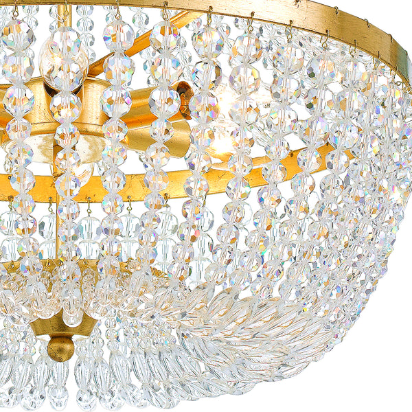 Kylie 18.75'' Six Light Chandelier, Antique Gold Alt 4.jpg