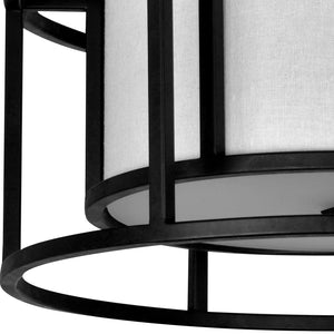 Hulcroft 15'' Two Light Flush Mount, Matte Black - Alternate Product Image 1.jpg