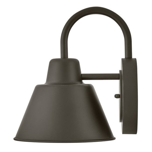 Yaton 8" One Light Small Gooseneck Barn Light, Oil Rubbed Bronze