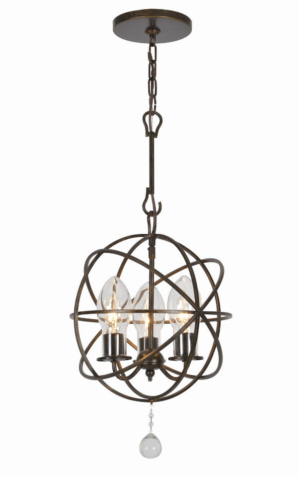 Soleil 16.5'' Three Light Outdoor Chandelier, English Bronze - Main Product Image.jpg