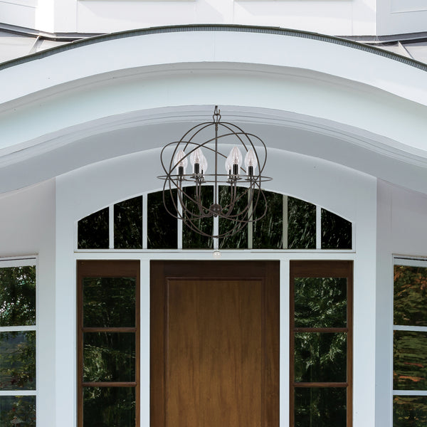 Soleil Outdoor 27.5'' Six Light Outdoor Chandelier, English Bronze - Alternate Product Image 1.jpg