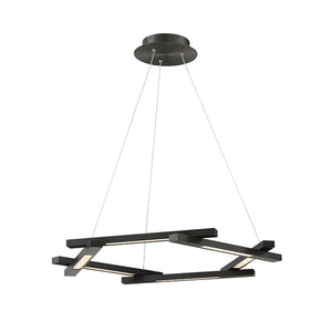 FM Modern 28'' LED Chandelier, Black - Main Product Image.jpg