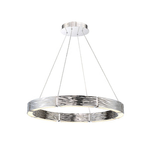 FM Modern 29'' LED Chandelier, Polished Nickel - Main Product Image.jpg