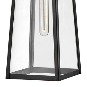 Xara 15" One Light Medium Wall Mount Lantern, Black