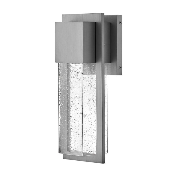 Laelle 6" One Light Medium Wall Mount Lantern, Antique Brushed Aluminum