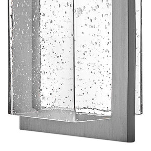 Laelle 6" One Light Medium Wall Mount Lantern, Antique Brushed Aluminum