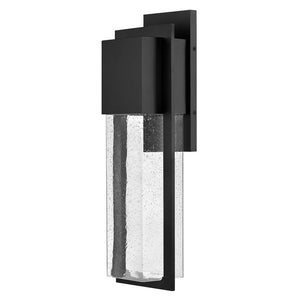 Laelle 8" One Light Large Wall Mount Lantern, Black