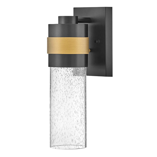 Surileen 5" One Light Small Wall Mount Lantern, Black