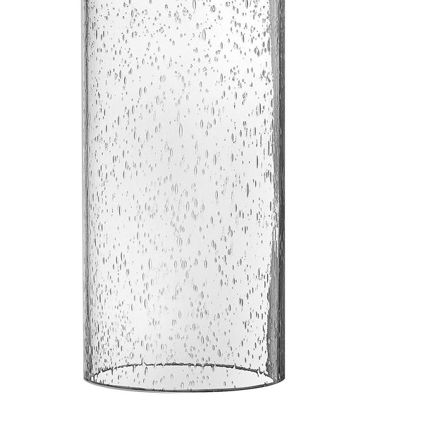 Surileen 6" One Light Medium Wall Mount Lantern, Black