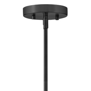 Elra 14" One Light Medium Pendant, Black