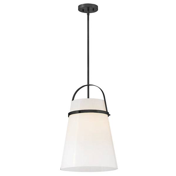 Elra 14" One Light Medium Pendant, Black