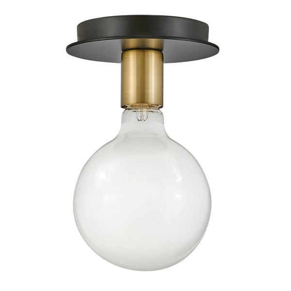 Elan 5" Extra Small Single Light Flush Mount, Lacquered Brass