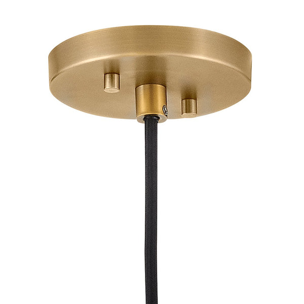 Quaelle 13" Medium Single Light Convertible Pendant, Black / Cased Opal Glass