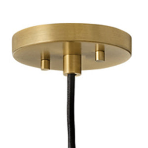 Quaelle 13" Medium Single Light Convertible Pendant, Black