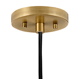 Quaelle 13" Medium Single Light Convertible Pendant, Matte Navy