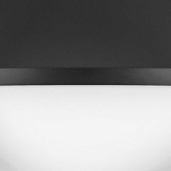 Naiel 11" One Light Small Flush Mount, Black