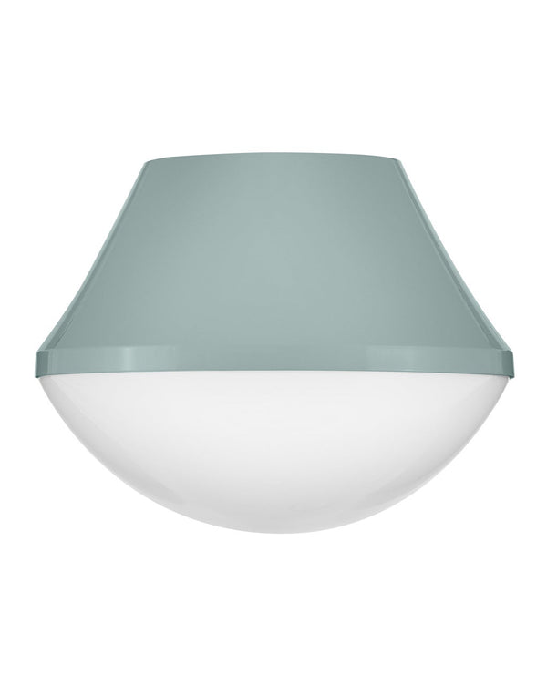 Naiel 11" One Light Small Flush Mount, Seafoam