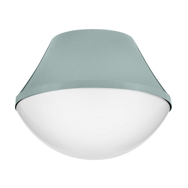 Naiel 11" One Light Small Flush Mount, Seafoam
