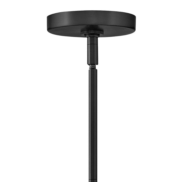 Elette 32" Two Lights Medium Single Tier, Black