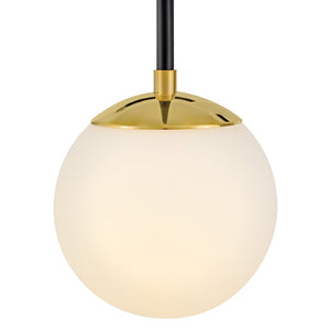 Laan 9" Medium Single Light Sconce, Bright Brass