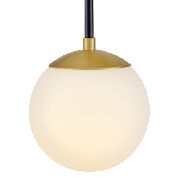 Laan 9" Medium Single Light Sconce, Black