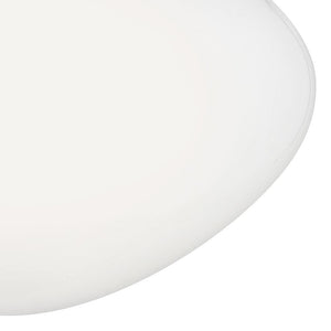 Saton 12" One Light Small Flush Mount, Lacquered Brass
