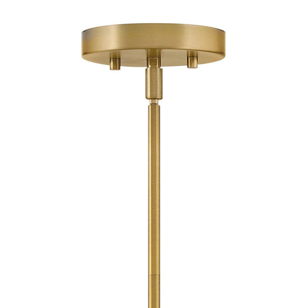 Saton 15" One Light Medium Pendant, Black