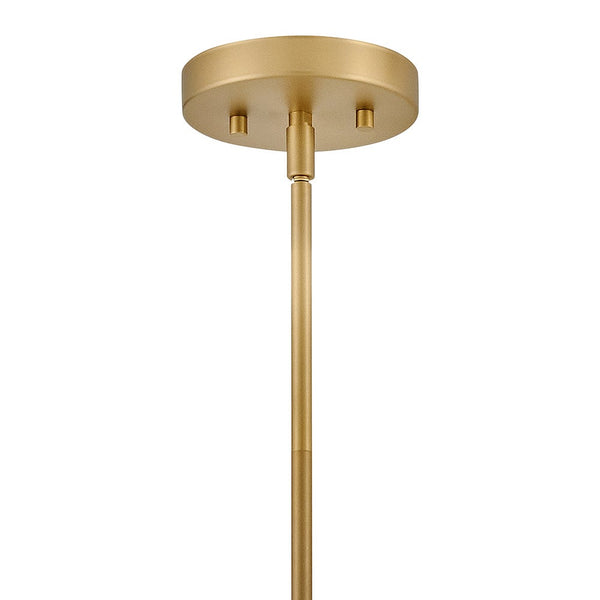 Saton 10" One Light Small Pendant, Black