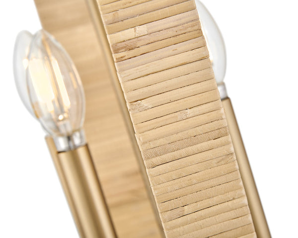 Xais 17" Four Lights Large Pendant, Lacquered Brass