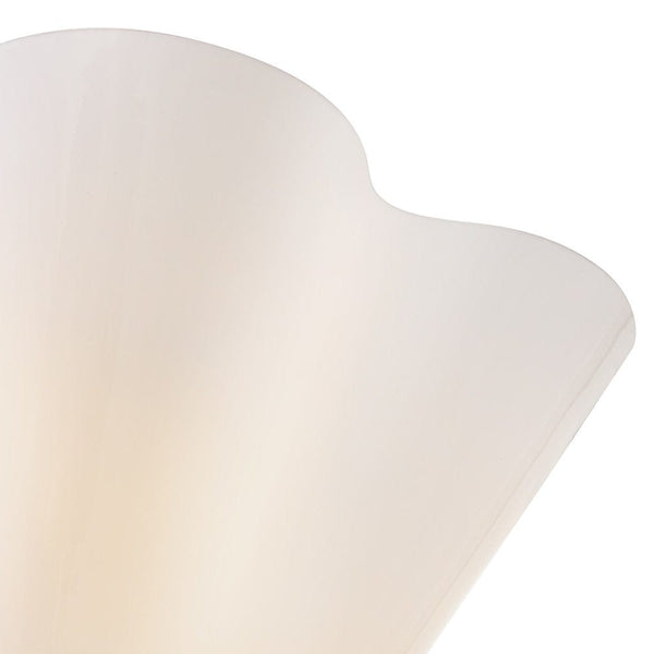 Paar 15" Three Lights Medium Semi-Flush Mount, Distressed Brass