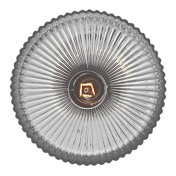 Taton 9" One Light Small Pendant, Lacquered Brass / Smoked Glass