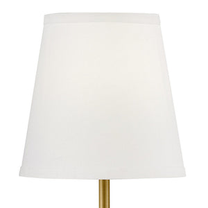 Taen 7" Medium Single Light Sconce, Lacquered Brass