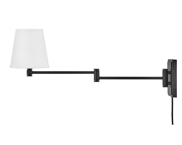 Taen 11" Medium Single Light Sconce, Black