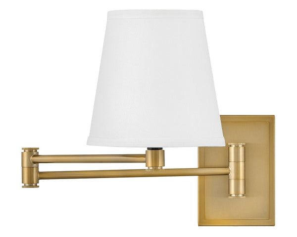 Taen 11" Medium Single Light Sconce, Lacquered Brass