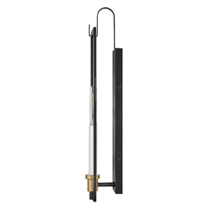 Xalen 7" Medium Single Light Sconce, Black