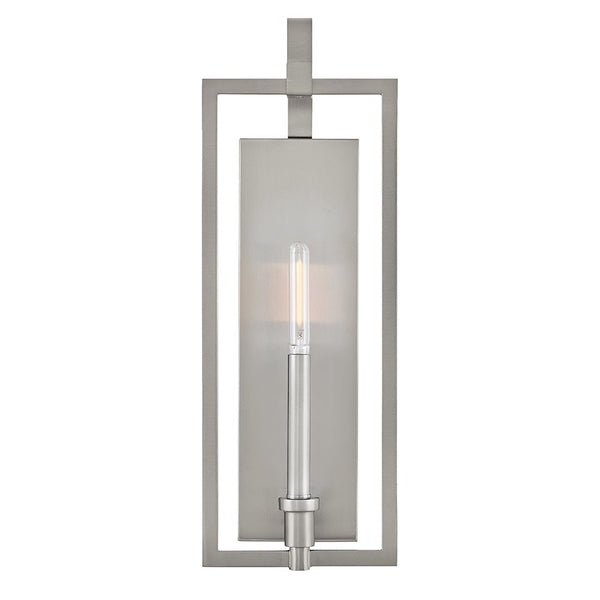 Xalen 7" Medium Single Light Sconce, Brushed Nickel