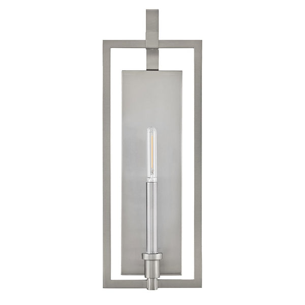 Xalen 7" Medium Single Light Sconce, Brushed Nickel