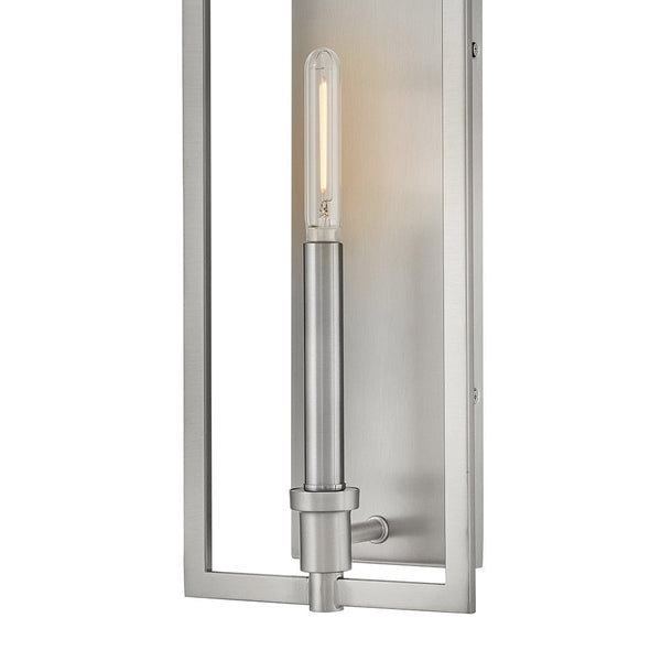 Xalen 7" Medium Single Light Sconce, Brushed Nickel