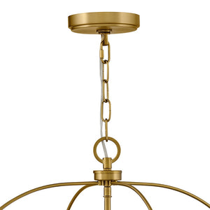 Kawyn 16" Four Lights Large Pendant, Black