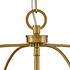 Kawyn 16" Four Lights Large Pendant, Black