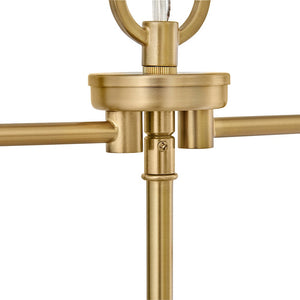 Kawyn 40" Six Lights Large Linear, Black