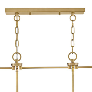 Kawyn 40" Six Lights Large Linear, Black