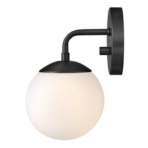 Daion 6" Medium Single Light Sconce, Black