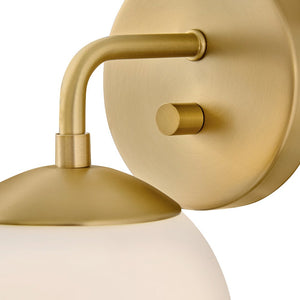 Daion 6" Medium Single Light Sconce, Lacquered Brass