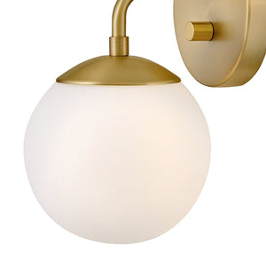 Daion 6" Medium Single Light Sconce, Lacquered Brass